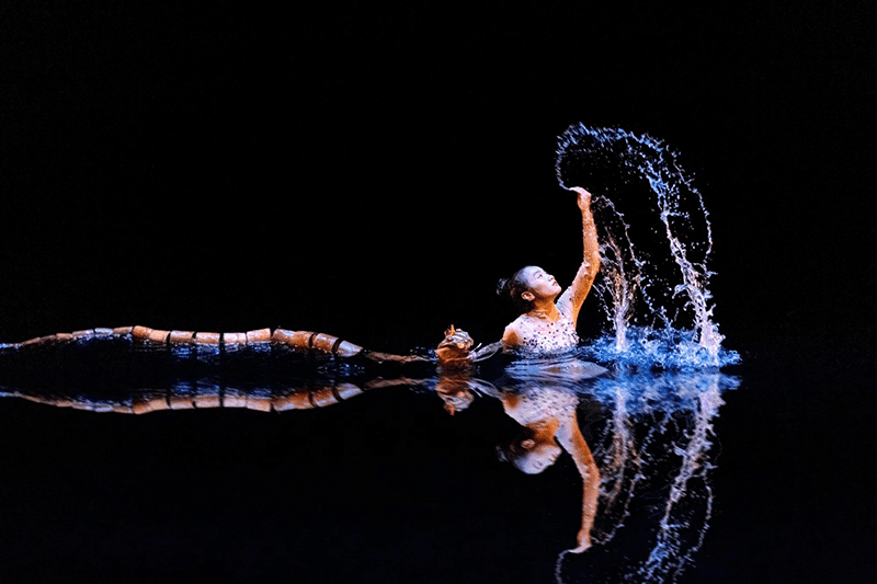 “Rối Mơ” (Life Puppets Show) là một trong những vở diễn công phu nhất từng được trình diễn tại nhà hát Đó