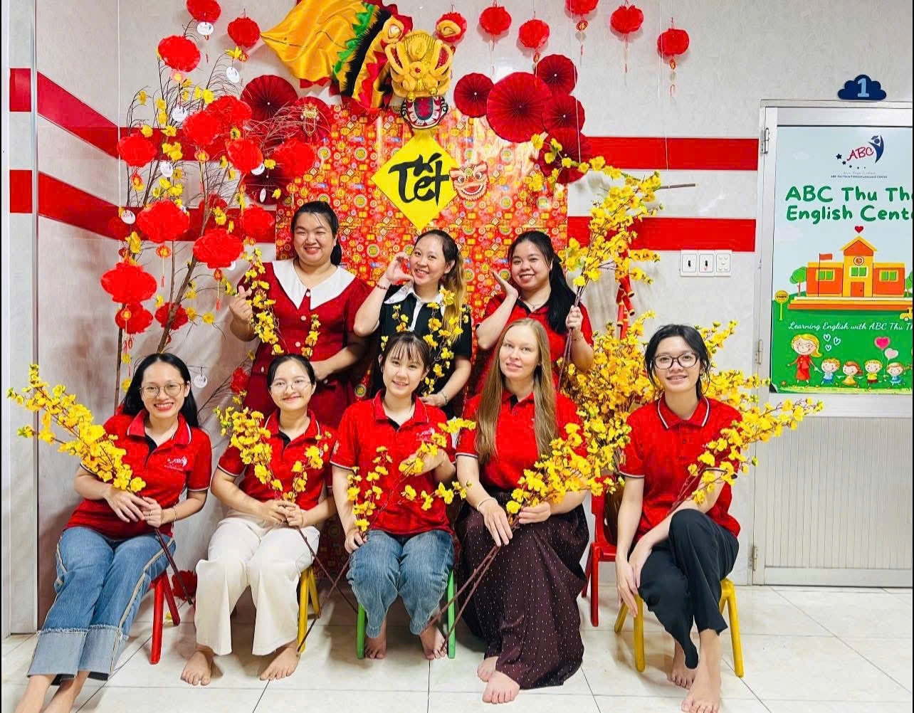 Đội ngũ giáo viên tại Trung tâm Anh ngữ ABC Thủ Thừa 