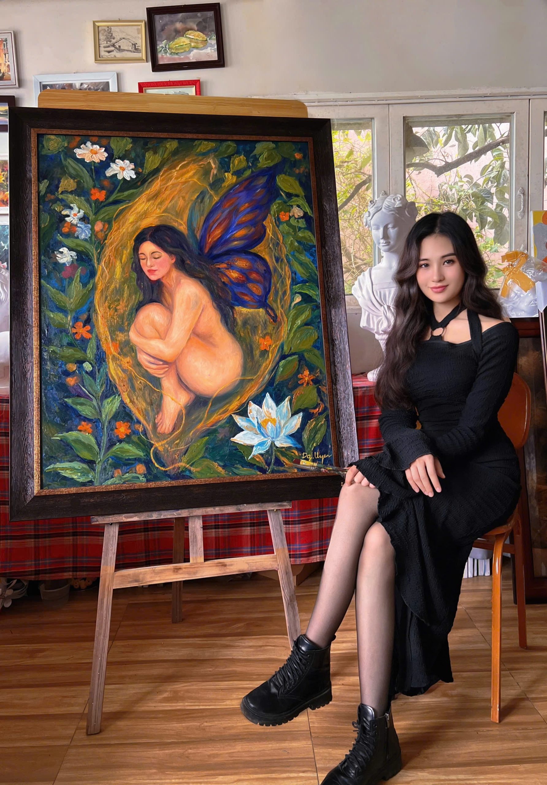 Tác phẩm “Sự chuyển mình trong im lặng” của Đăng Uyên