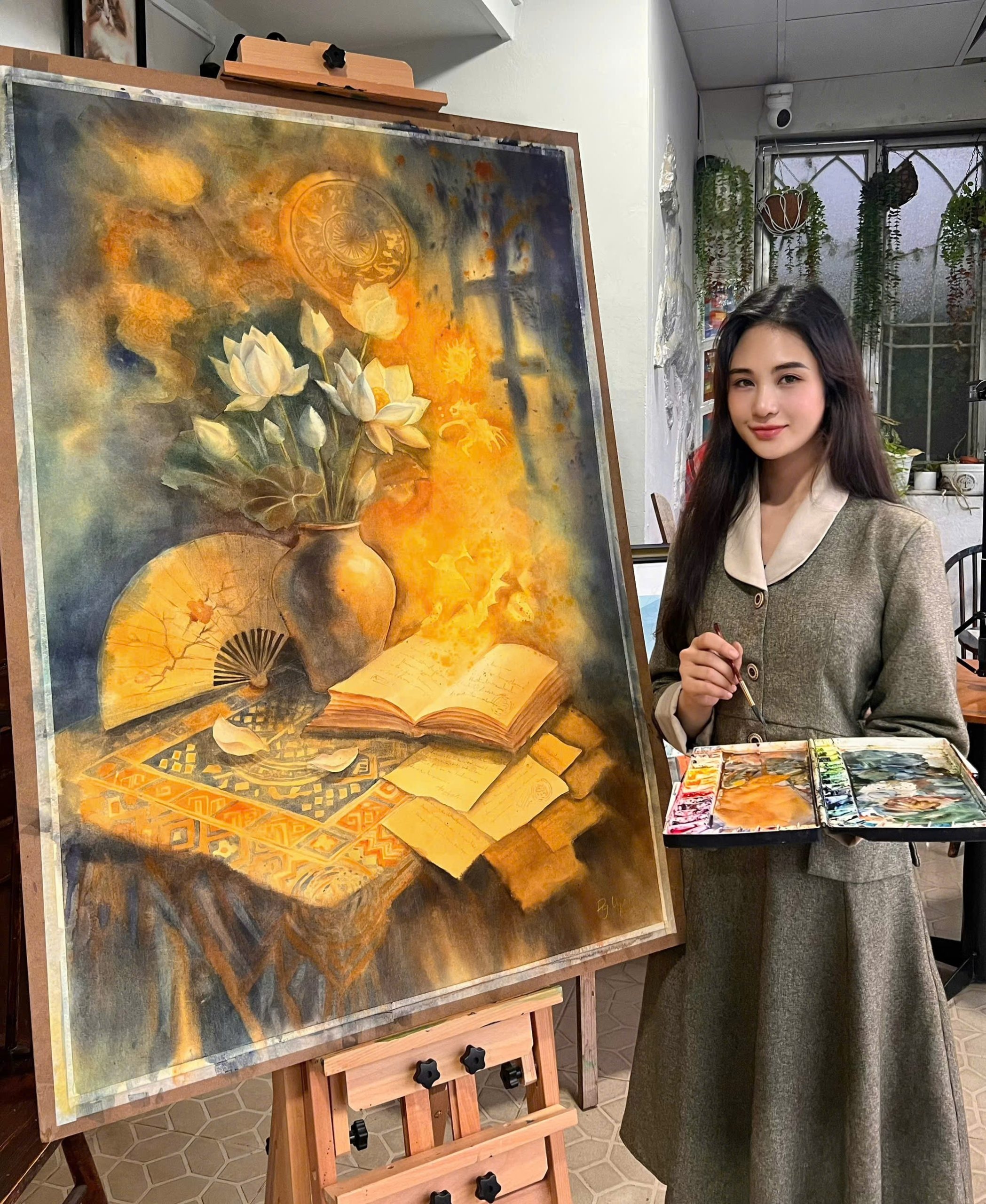 Hoạ sĩ trẻ Đăng Uyên