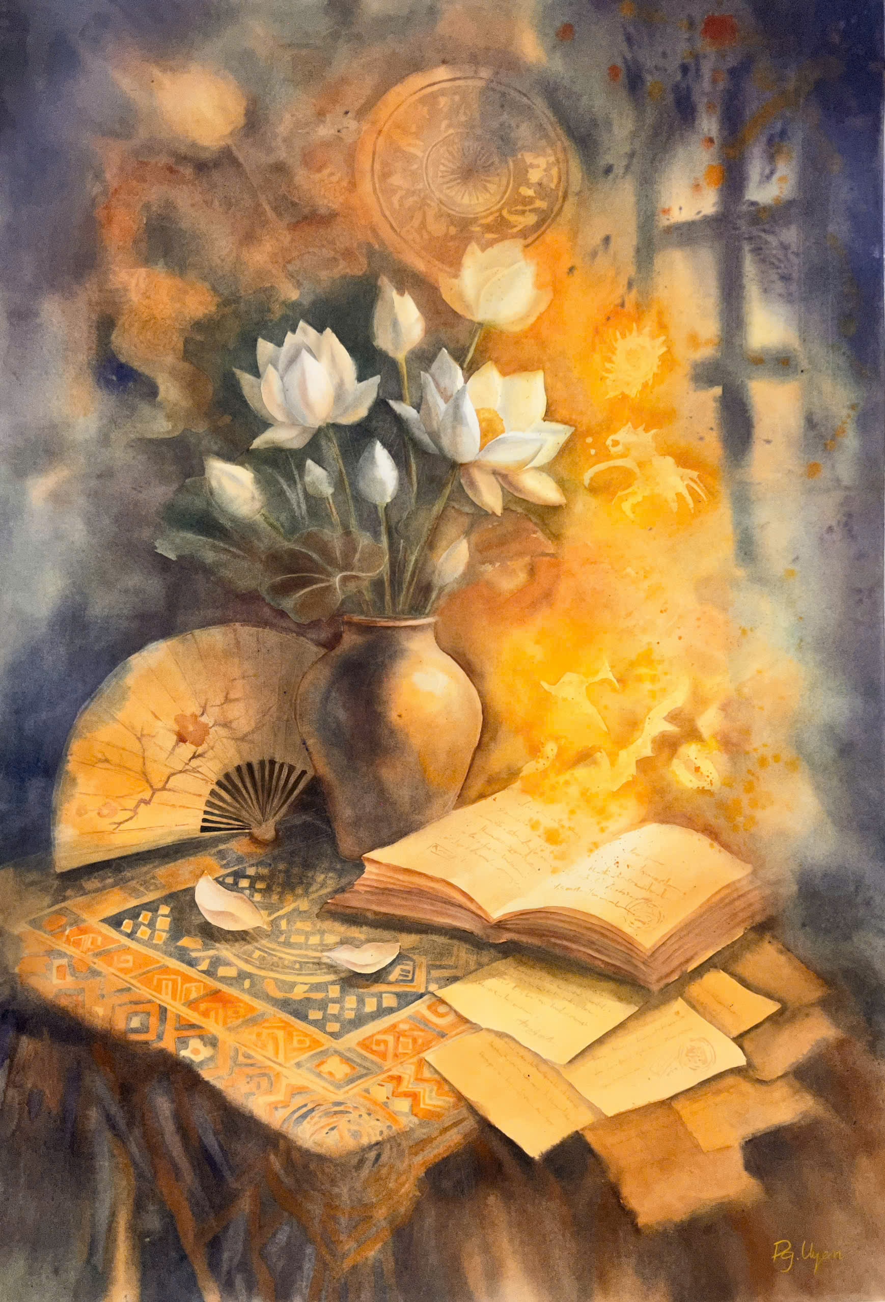 Tác phẩm “Hồn Việt trong dòng chảy thời gian” của Đăng Uyên