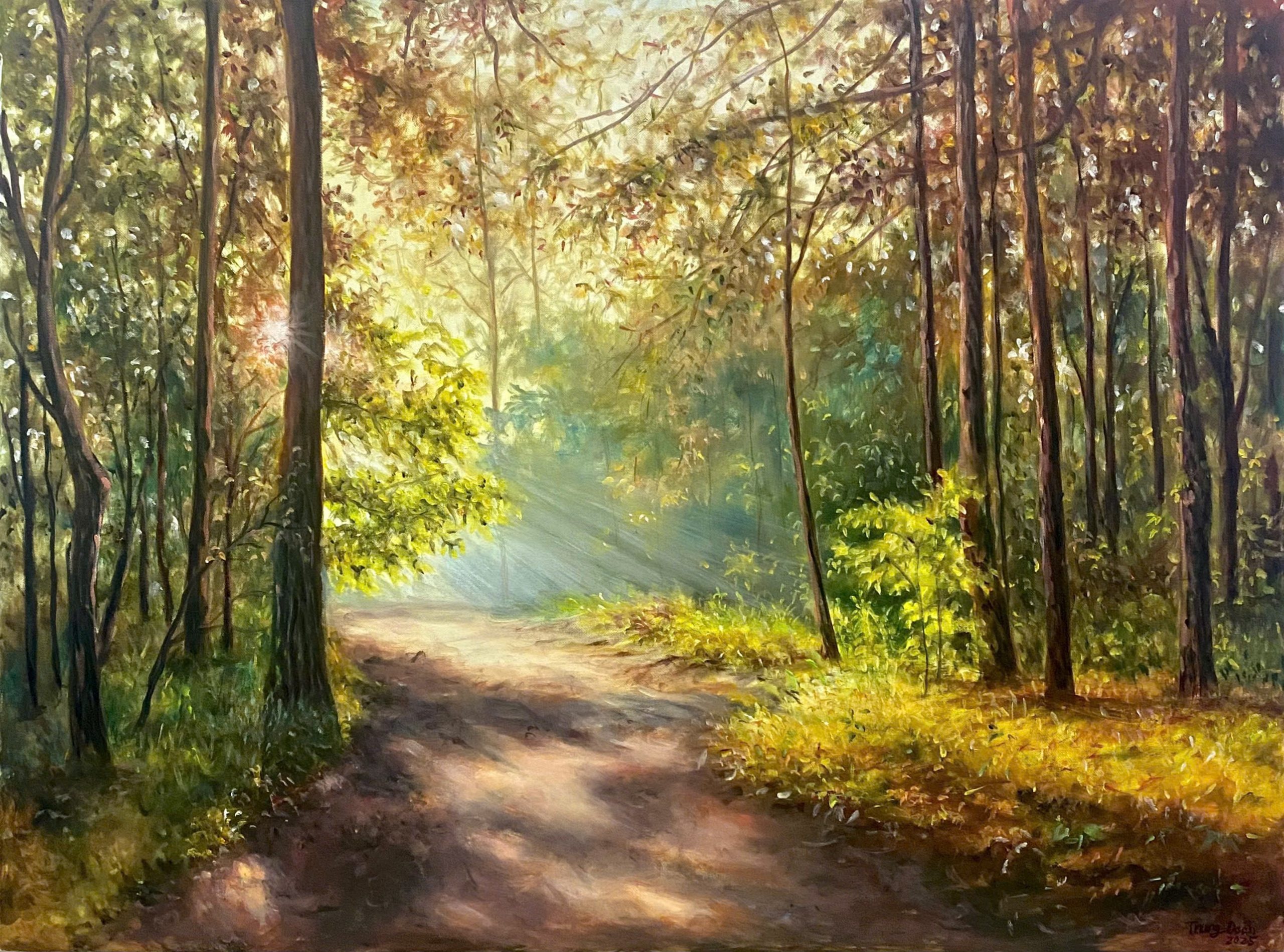 Doãn Văn Trung tạo dấu ấn rõ nét qua cách xử lý ánh sáng