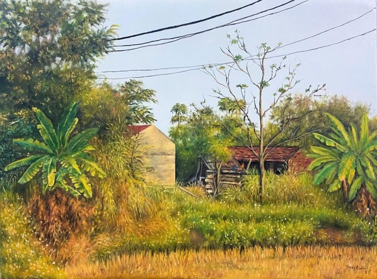 “Một góc quê nhà” là tác phẩm mà Doãn Văn Trung tâm đắc nhất