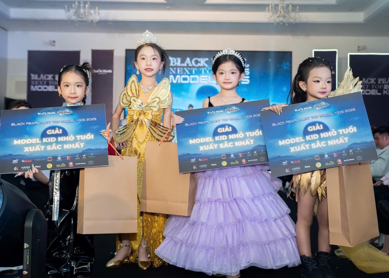 Black Pearl Next Top Model Kids 2025 – Sân chơi mới dành cho tài năng nhí tại Cần Thơ