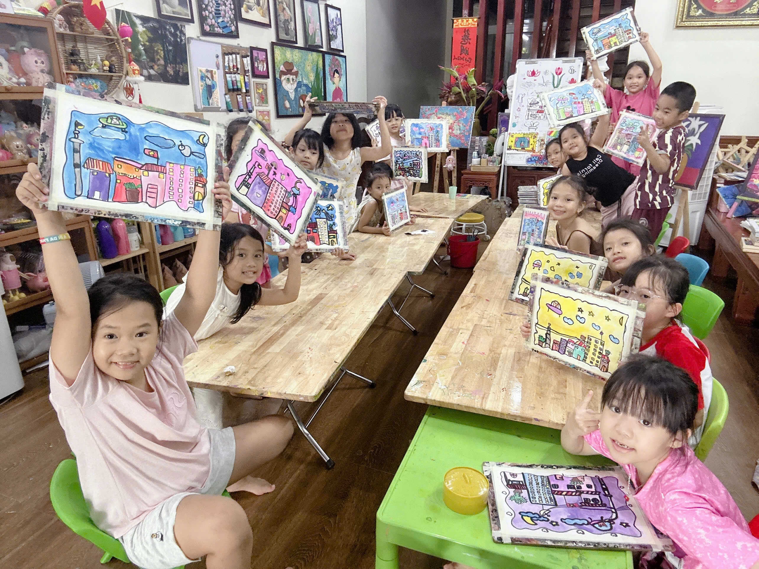 Lớp Vẽ Meow Art Hưng Yên – Nơi mỗi đứa trẻ là một “Nghệ sĩ nhí”