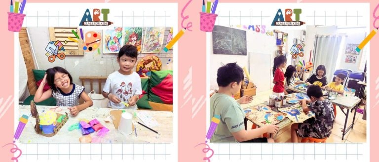 Những giờ học đầy thú vị tại Art Class for Kids in SaiGon